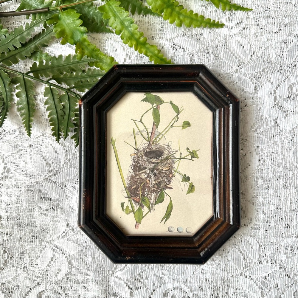 Vintage Solid Framed Mini Nest Decor
